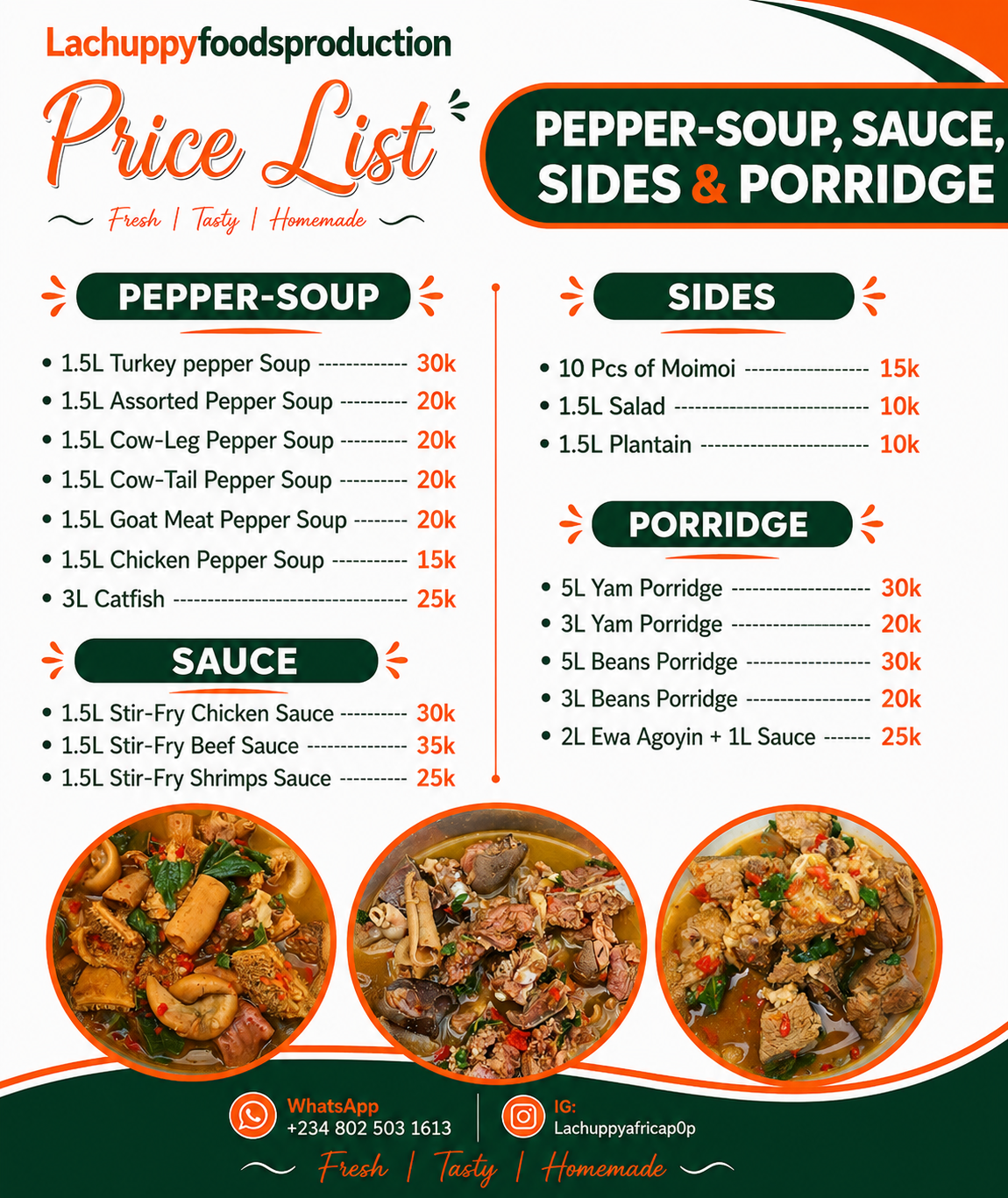 Price List 3