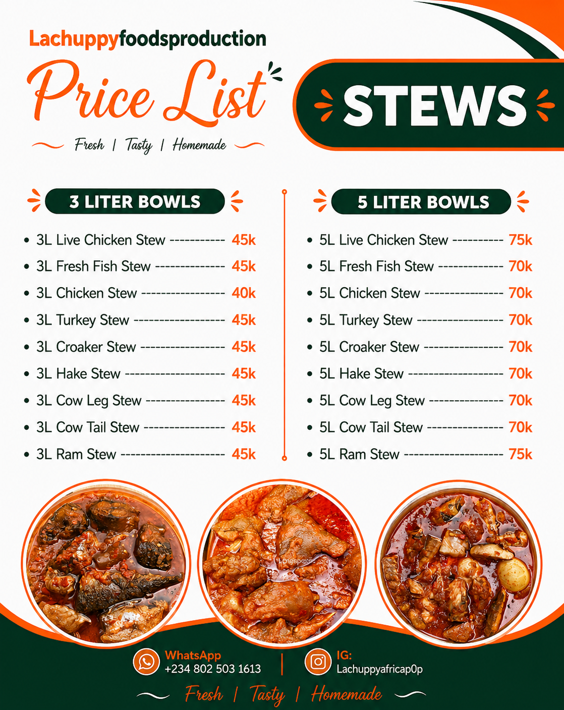 Price List 5